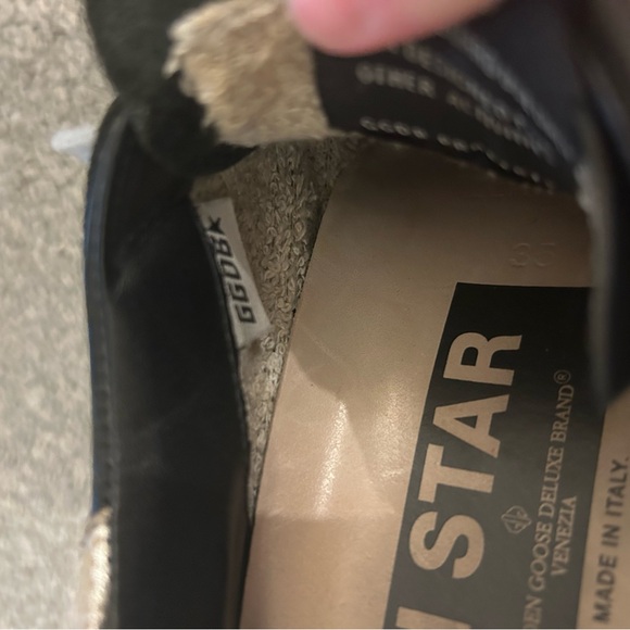 Golden Goose Women's Black and Gray Sneakers - Picture 10 of 10